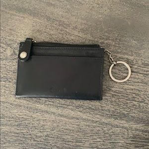 Coach Black Keychain Wallet